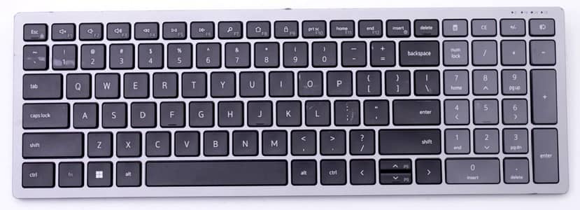 Dell wireless Bluetooth keyboard with Multiple Connectivity.