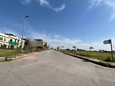 Plot For Sale In Sector C-2 Boulevard Possession Utility Paid Solid Land Near To Gate Best Location Bahria Enclave Islamabad