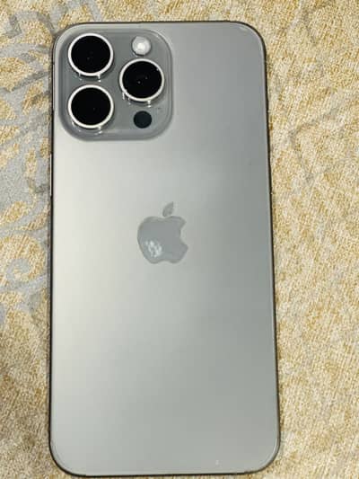 iPhone 15 pro max.  Phone number : 03064197439