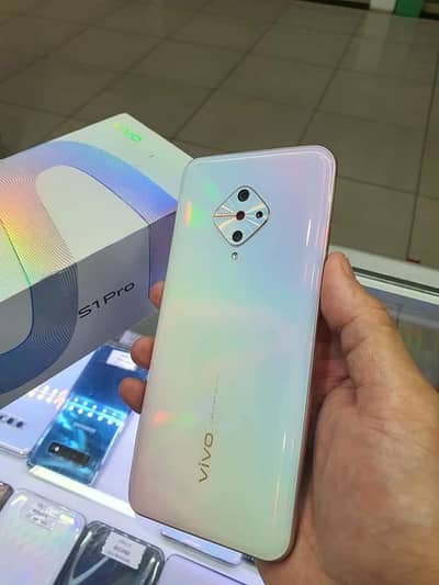 vivo s1 pro 8GB RAM 128 GB memory WhatsApp number 0332-7580-842