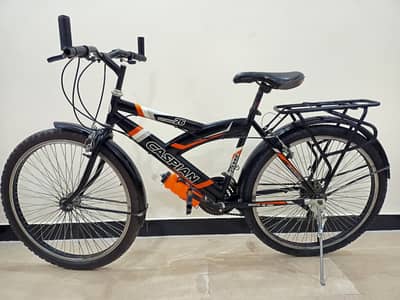 Caspian 26″ Bicycle – Good Condition with Carrier