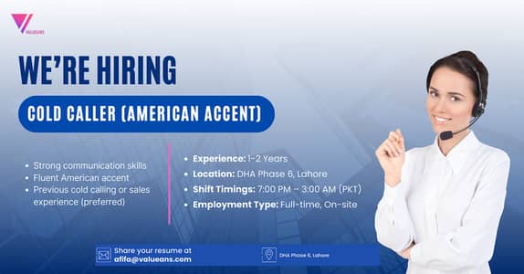 Sales Representative / cold calling (US Campaigns)