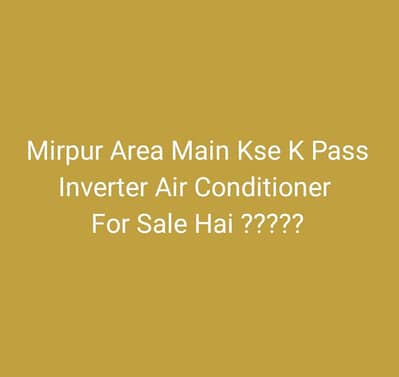 AnyOne Air conditioner For sale????