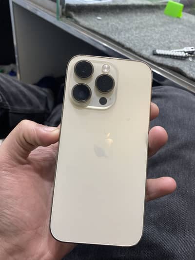 iPhone 14 Pro Gold Chance Deal Only little bit scratches