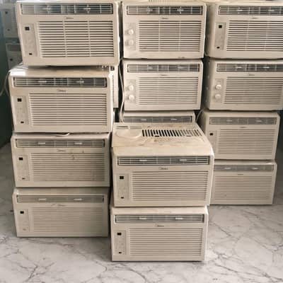 American Lot imported window ac's