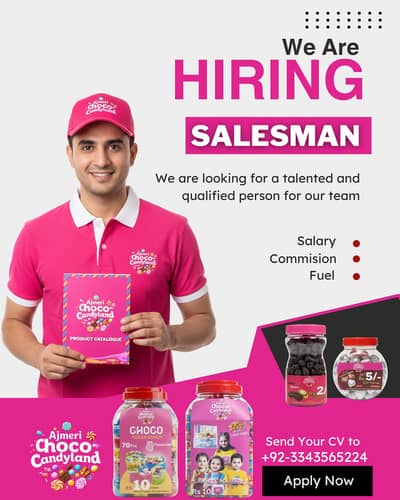 Salesman Required