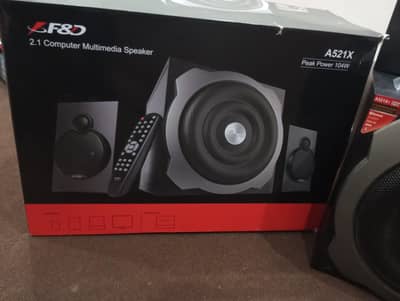 F&D A521X 2.1 Computer Multimedia Speaker System(powerful Bass)