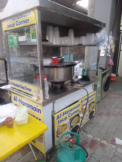 Soup Corner Setup for Sale | Complete Counter & Furniture