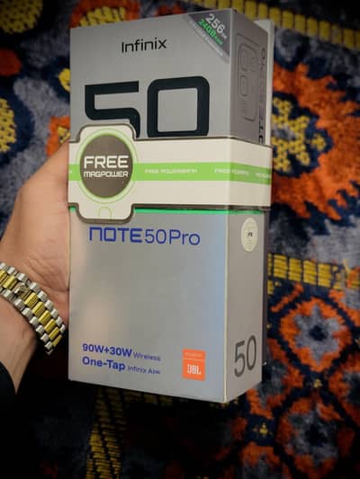 Infinix Not 50 pro full  Box  Full woranty
