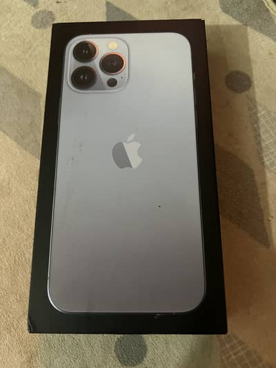 Iphone 13pro max physical plus esim pta approved 256gb Batery 80%