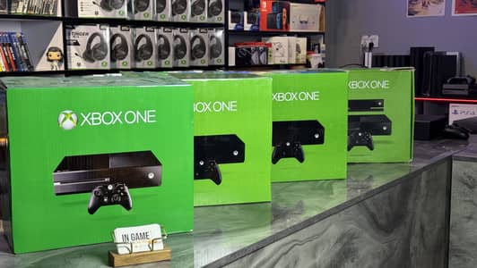 Xbox One with accessories
