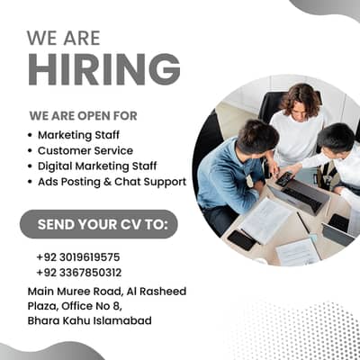 Facebook Marketplace Jobs in Bhara Kahu Only Male Required!!