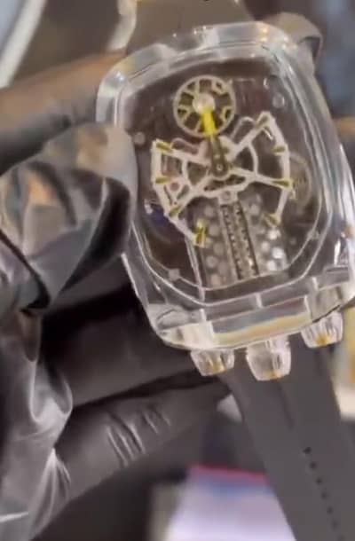 Bugatti Chiron watch ⌚