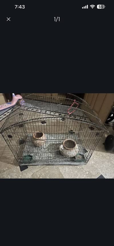 Birds cage good condition