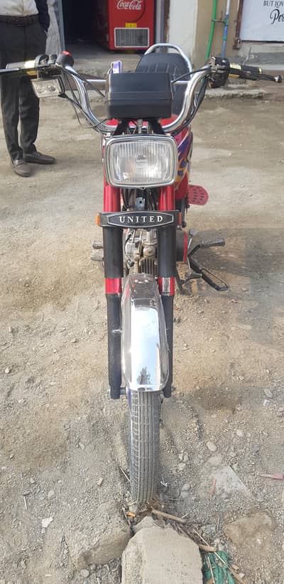 united 70cc 2022 model  Islamabad number