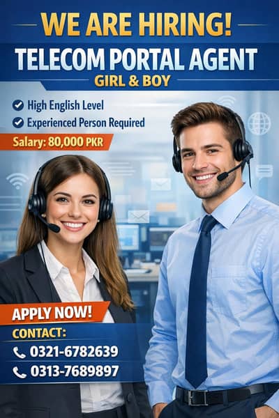 Telecom agent girls and boys