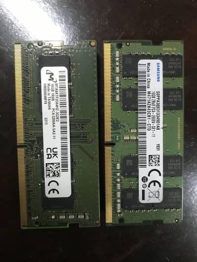 Pc4 Ram 16gb system pull brand Samsung
