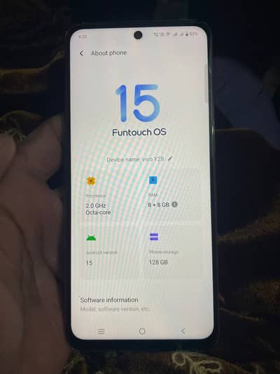 10 by 10 vivo y28 8+8 128