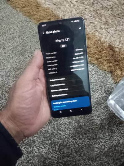 Samsung A31 4gb 128gb