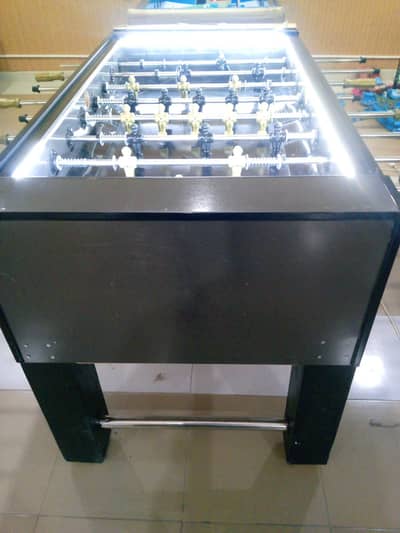 football game/ badawa/ fuseball/ table tennis/ snooker/ carrom