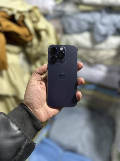 iPhone 14 Pro 256 phy eSIM pta approved deep purple