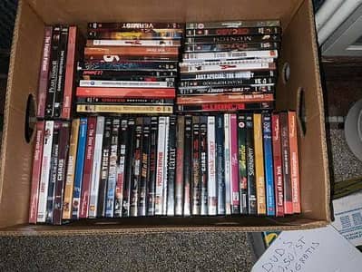 50 pcs CD DVD available in bulk/ movie songs drama cartoon