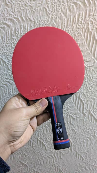 Loki 6 Star Racket-Professional Racket- RXTON Rubbers-High Quality