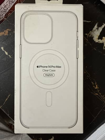 Original Clear case 14 Pro Max