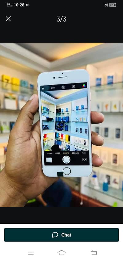 iPhone 6 plas 128 GB with box WhatsApp number 0340/51/84/073