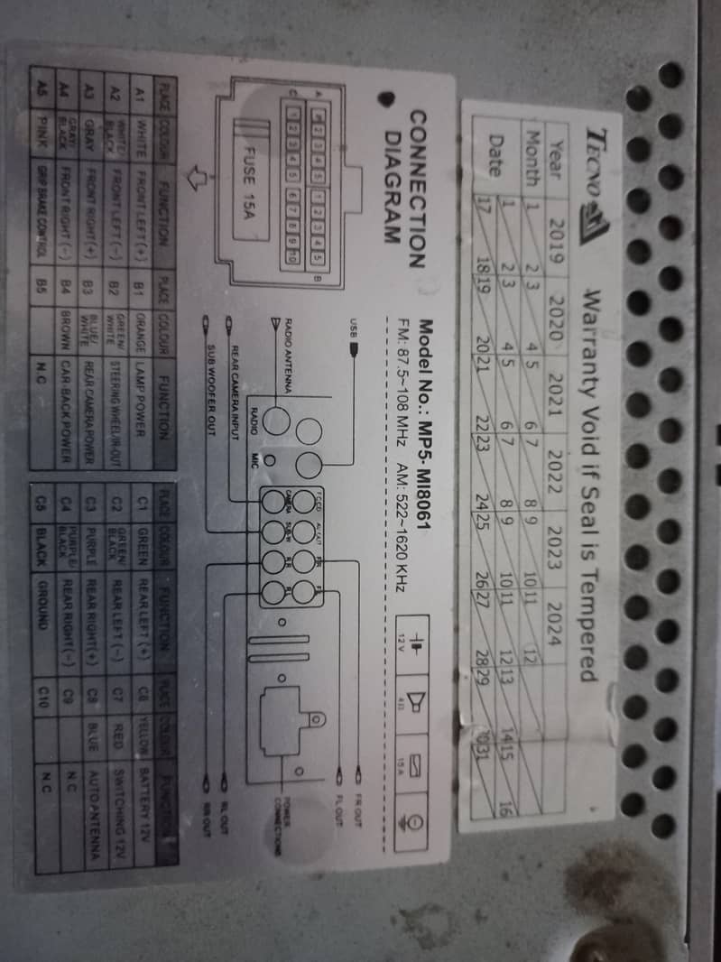 multimedia head unit. 3