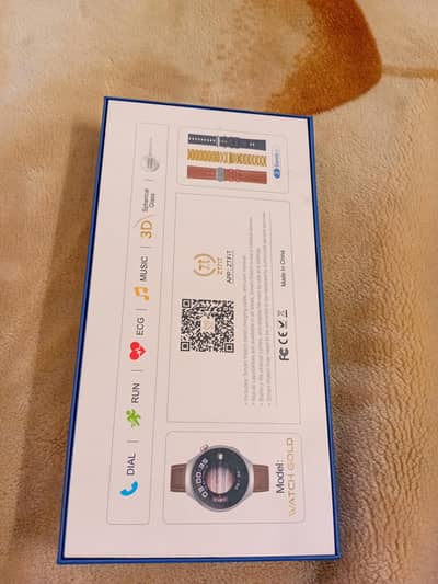 ZTFIT APP:ZTFIT WATCH GOLD 3+1 Strap Wireless Charging