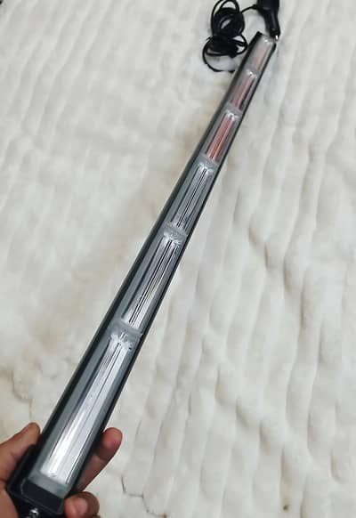 Red & Blue LED Warning Light Bar for Car – 6 Bar, 36 inches Long