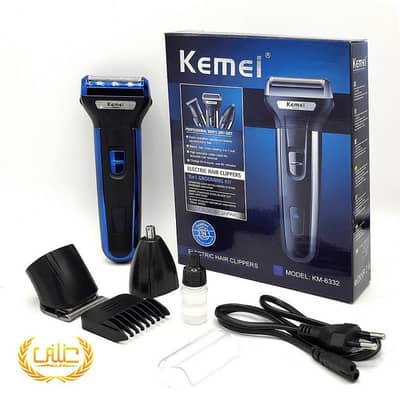 Kemei KM-6332 Men's Shaving Machine, Beard Trimmer, Hair Clippers