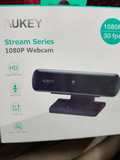 Webcam Aukey 1080p / 30fps with Box