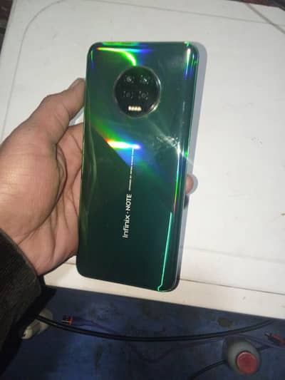 Infinix Note 7 Panel Aur Back Change hai  Fingerprint nahi chalta