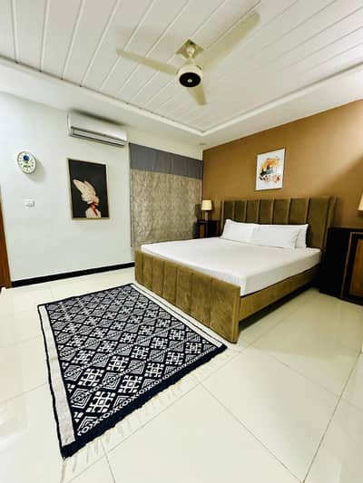 Per day 1bed ROM full furnished apartments safe and scour 100%coupe allow