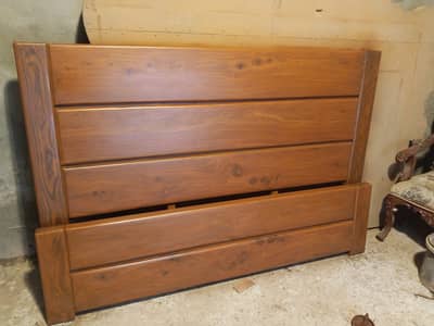 New pure woden double bed