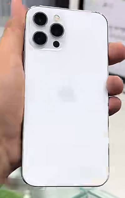 12 pro max jv white colour 10/9 condition(90% battery),128gb