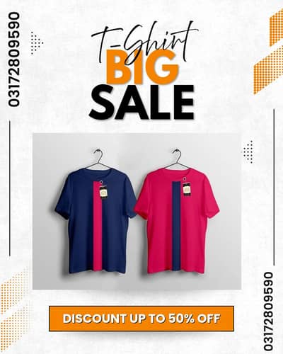  Big Sale Men’s Stylish T-Shirts – Only Rs. 1600 