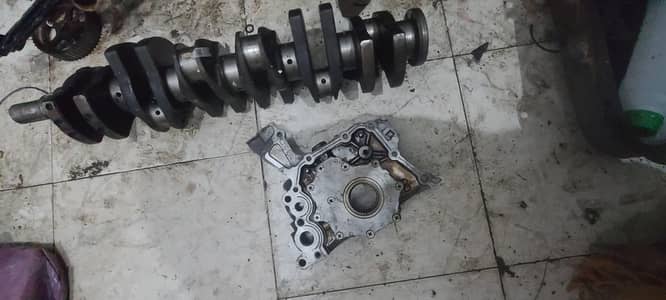 spare parts for 2jz and 1jz engine crank and oil pump