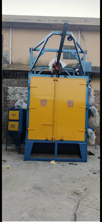 hook type shot blast machine