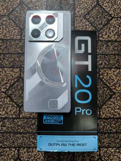 infinix GT 20 Pro  5G with box charger