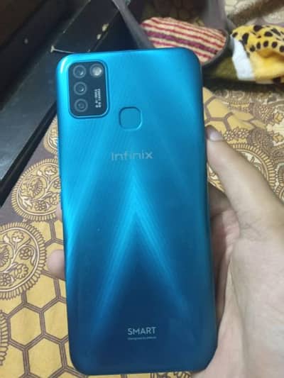 Infinix Smart 6 – 3GB/64GB – Complete Box & Accessories