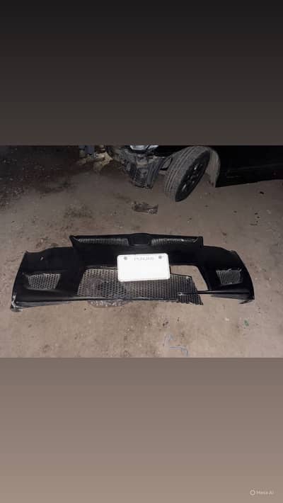 Civic reborn front fibre bumper for sale