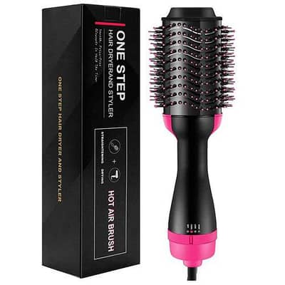 3-in-1 One Step Hot Air Brush Hair Dryer & Styler