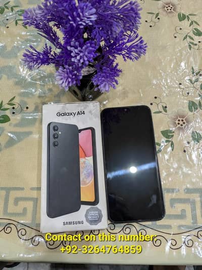 Samsung A14 with box