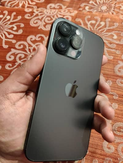 14 pro max factory unlocked 256 gb 4 month sim time available