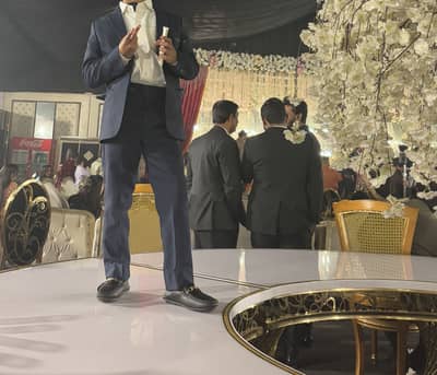 2 Stylish Formal dress blue suit