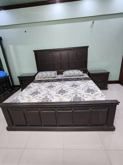 Wooden Bed