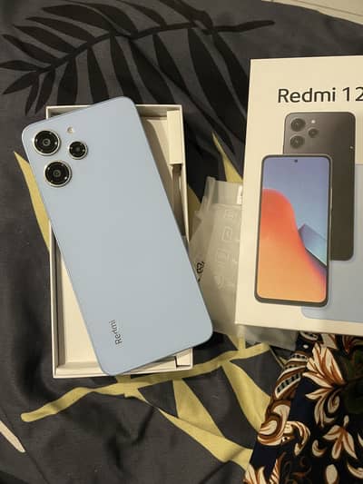 REDMI NOTE 12 WITH BOX NO CHARGER